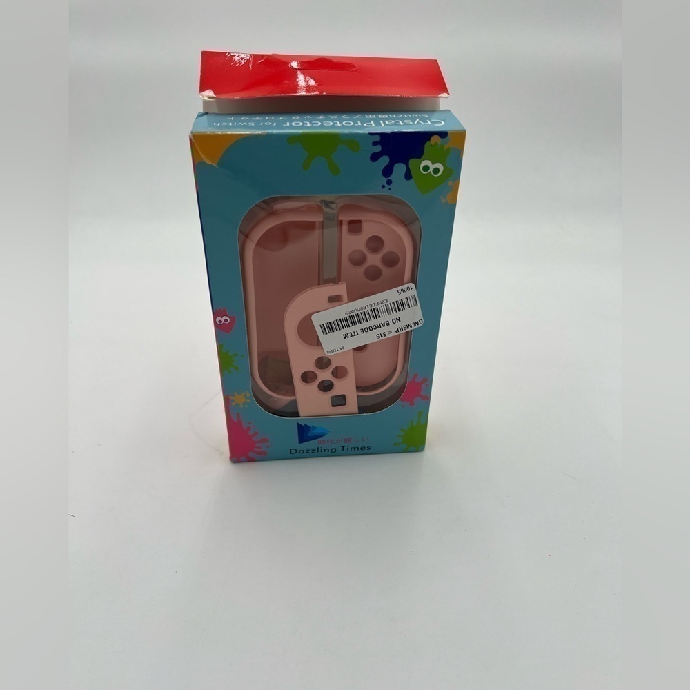 Dazzling Times Dockable Nintendo Switch Case With Thumb Caps-Pink New